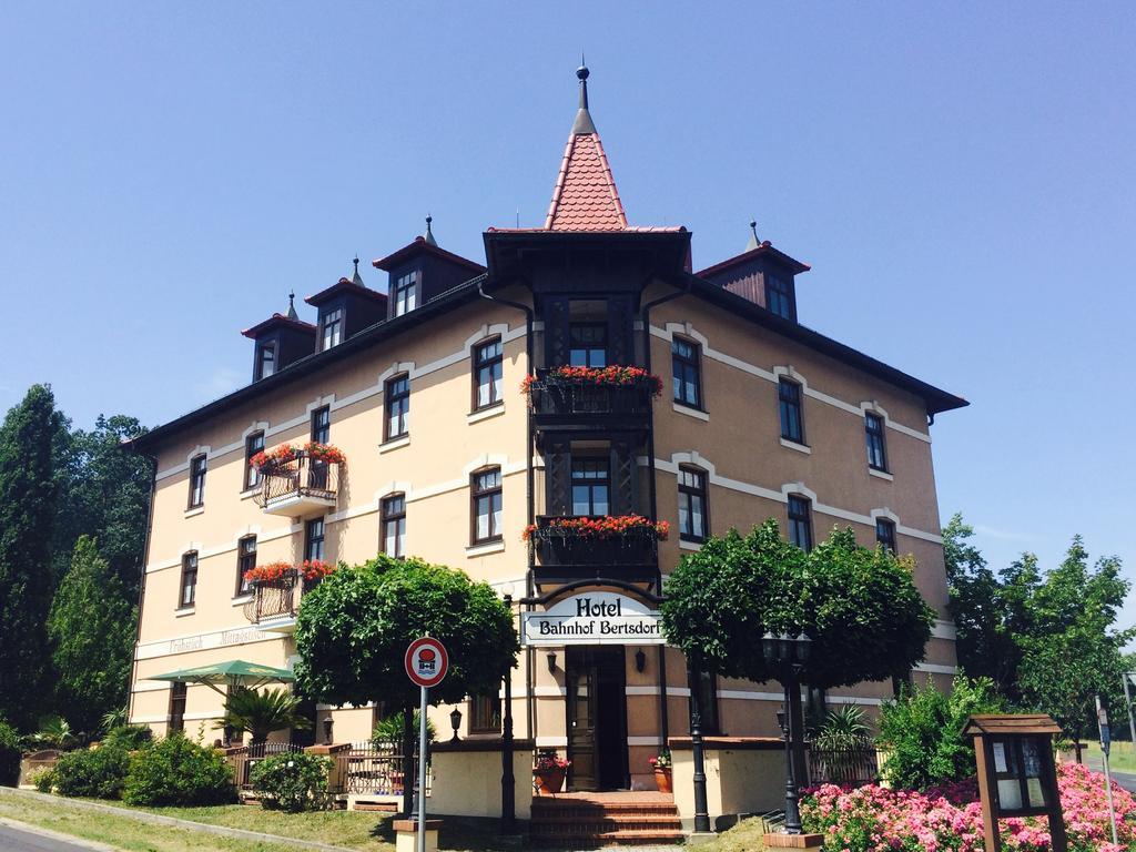 Hotel Bb Bahnhof Bertsdorf Olbersdorf Exterior foto